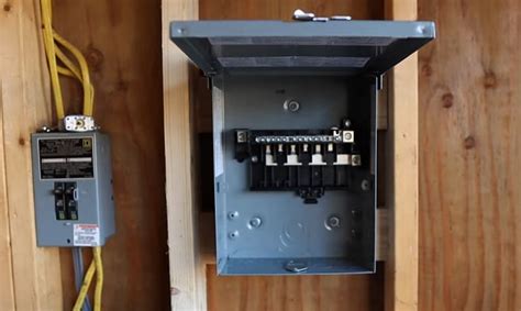 can all junction boxes handle a 50 amp breaker|50a breaker installation.